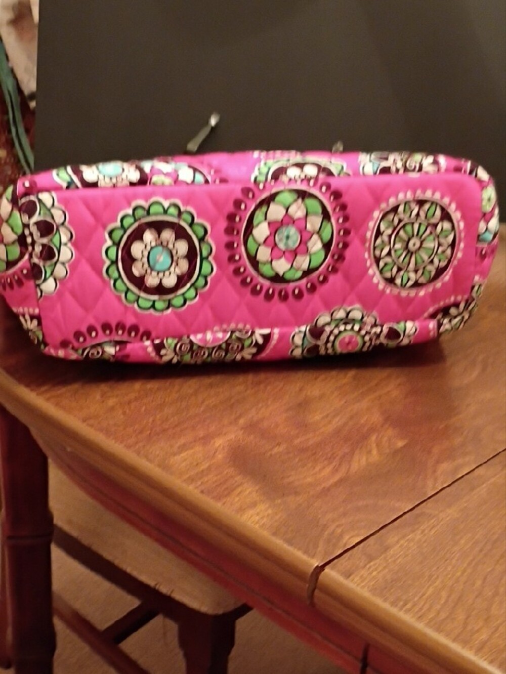 Vera Bradley Cupcakes Pink Quilted Gabby Tote - Picture 4 of 6